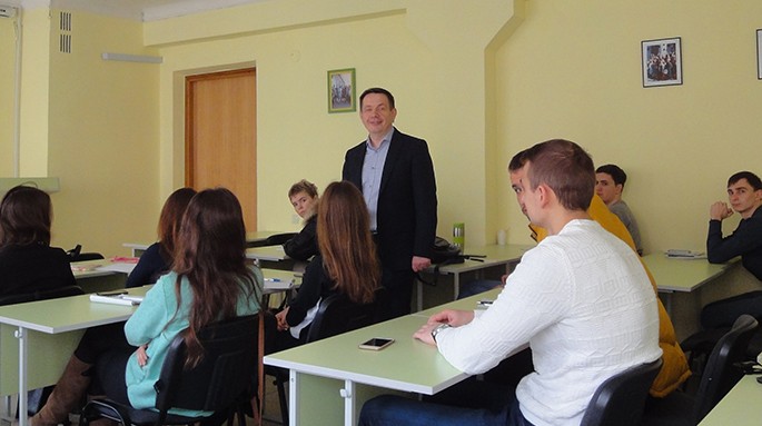 Организационная диагностика в менеджменте – мастер-класс Владимира Маличевского в КНЭУ для студентов магистерской программы «Менеджмент проектов и консалтинг». Организационная диагностика в менеджменте – мастер-класс Владимира Маличевского в КНЭУ для студентов магистерской программы «Менеджмент проектов и консалтинг».