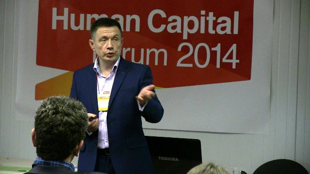На Human Capital Forum-2014 - Владимир Маличевский спикер открытых залов На Human Capital Forum-2014 - Владимир Маличевский спикер открытых залов